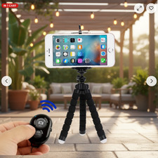 Adjustable Tripods For IPhone Camera Holder Clip Smartphone Monopod Tripe Stand