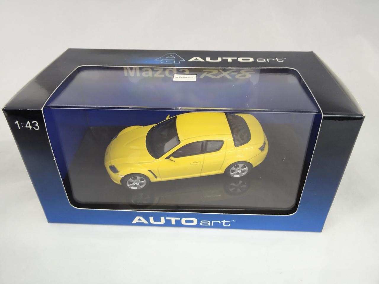 AUTOart Mazda RX-8 LHD Lighting Yellow 55921