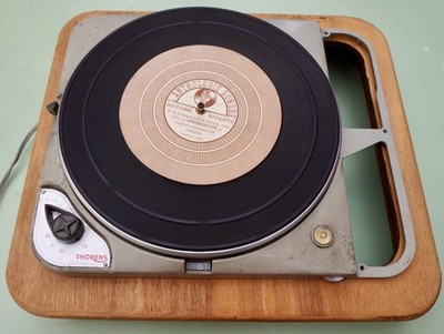 Thorens TD 124 + Vintage Plinth Armboard & Fiitings (Free Shipping)