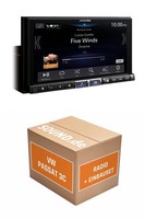 Autoradio Alpine Ilx-705D FüR Vw Passat 3C Wireless Apple Carplay Wireless Andro