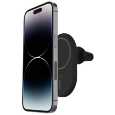 Durable MagSafe Wireless Charger & Car Vent Mount - Fast Charge iPhones 16-13