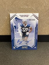 Chauncey Golston 2021 Playoff Rookies Autograph Red Zone #277 Auto Cowboys