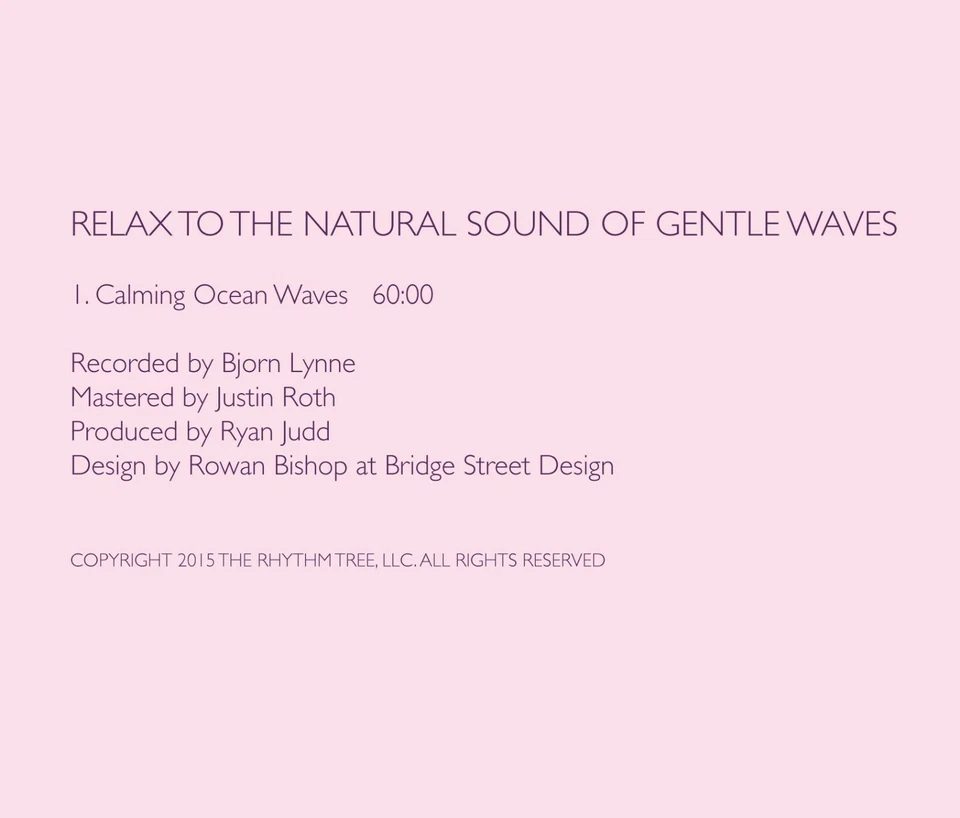 Calming Ocean Waves - Nature Sounds CD for Relaxation, Meditation & Sleep - Used Foto 4 de 4