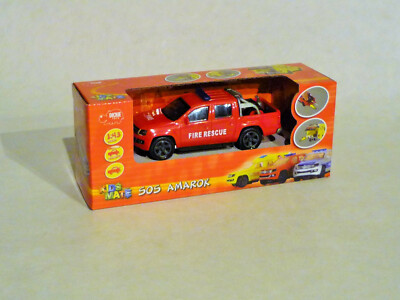 Dickie Toys - SOS Amarok Pick Up Truck 1:43 - Fire Rescue Feuerwehr - Neu OVP