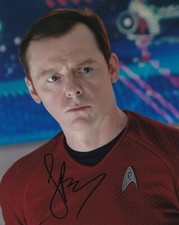 SIMON PEGG signed autograph 20x25cm Star Trek in person autograph COA
