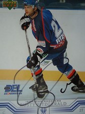 110 Rusty Fitzgerald Iserlohn Roosters DEL 2001-02 orig. signiert