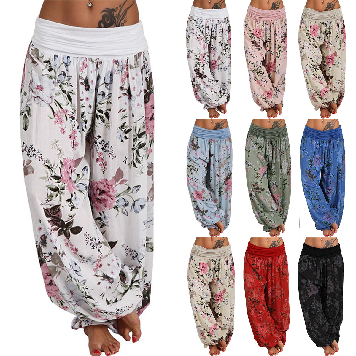 black casual trousers womens