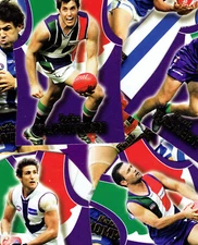 2006 AFL CHAMPIONS DIE-CUT GUERNSEY BULK LOT SET CARD - PICK FROM DROP DOWN MENU