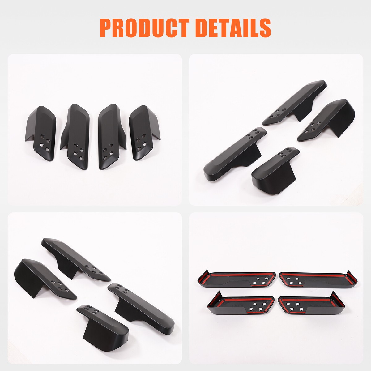 4 Pezzi Copertura Maniglia Porta Esterna In ABS Nero Effetto Carbonio Per Ford Maverick 2022-2023 - Protezione E Stile