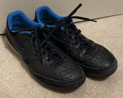Nike Tiempo Legend Academy IC Black Leather Sneakers Men’s Soccer  Rugby