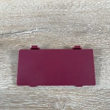 1990 VTECH PreComputer 1000 Junior Battery Cover Red Replacement Part