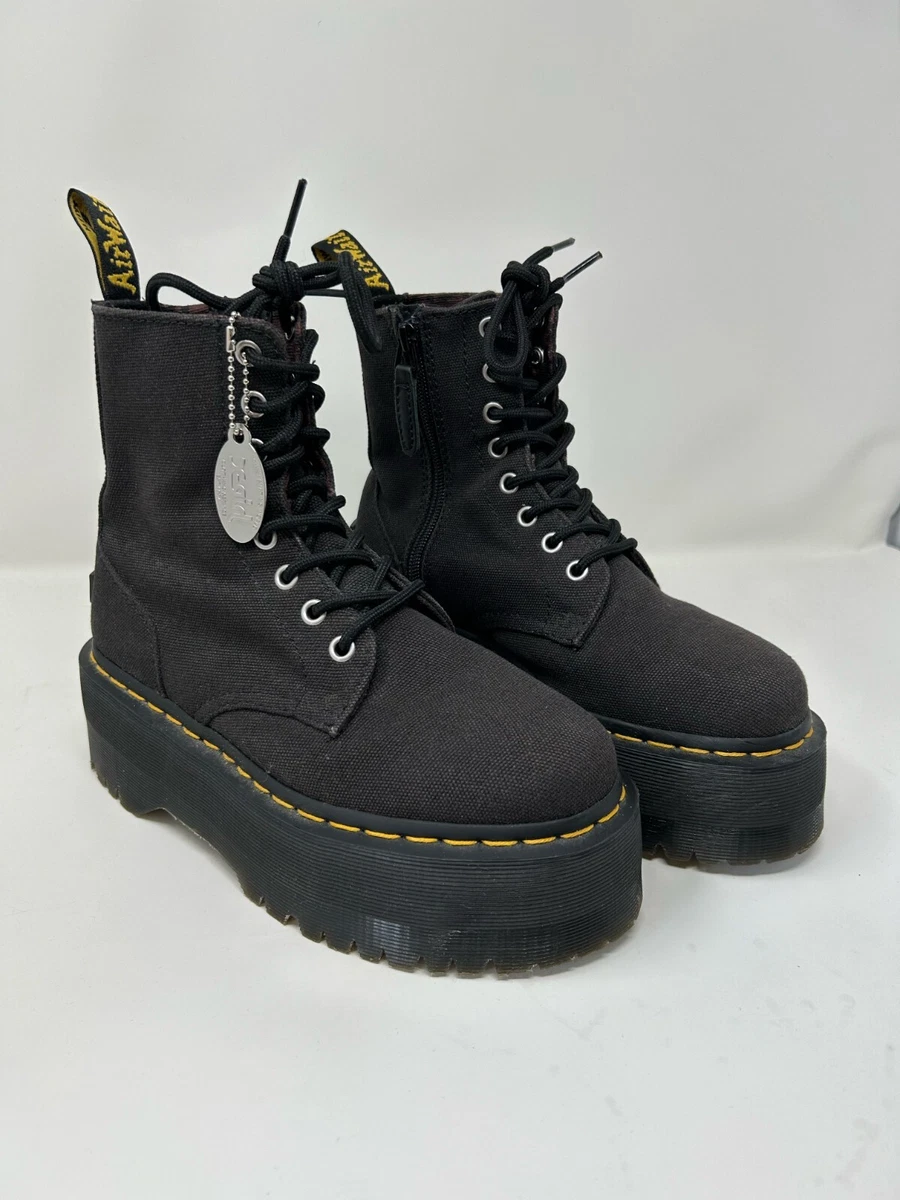 Dr. Martens Jadon Black Boots for Women for sale - eBay
