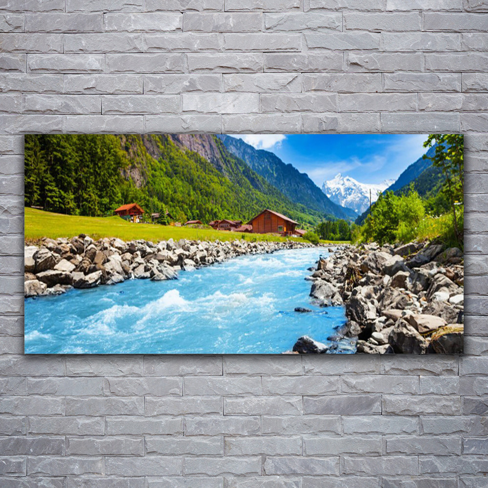 Tableau acrylique 120x60 cm Tulup pour habiller un grand mur vide