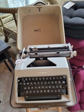 vintage manual typewriter working thumbnail