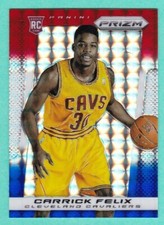 2013-14 Panini Prizm Prizms Red White and Blue Mosaic #275 Carrick Felix RC