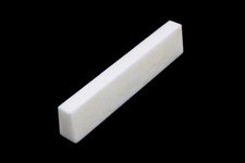Bone Nut Blank, 2-1/16" x 3/8" x 1/4", Slant Cut