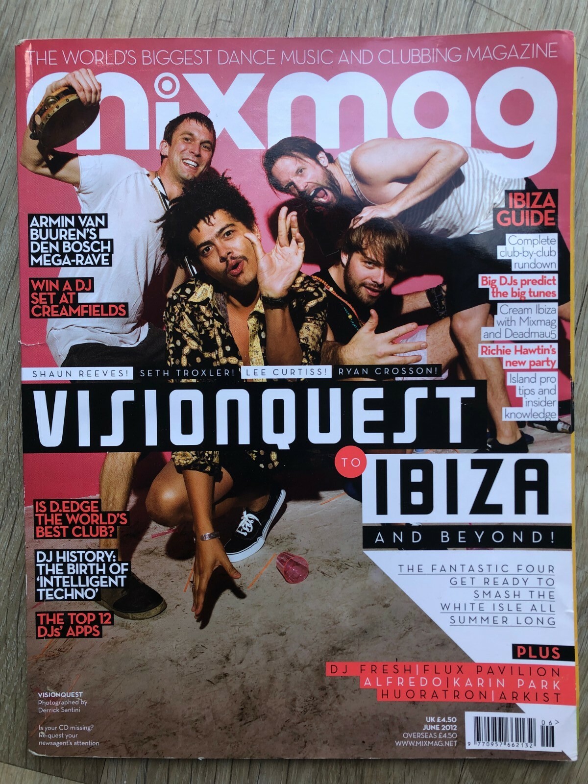 Mixmag Magazine - June 2012 [Visionquest, Seth Troxler, DJ Fresh, Flux Pavilion]