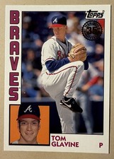 2019 Topps Series 1 TOM GLAVINE 1984 Topps 35th Anniversary #T84-62 BRAVES