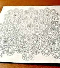 PATTERN Bobbin Lace  to making Lace Doily Russian style