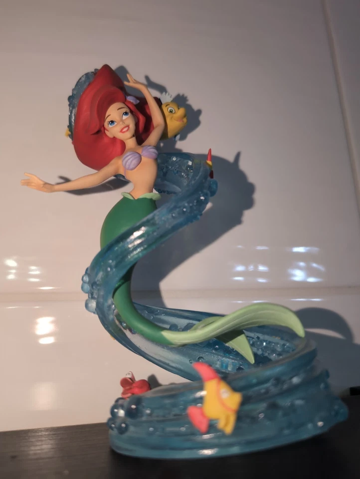 Meerjungfrau Ariel 30th Anniv Enesco Statue Figur LLC Disney Sideshow Mermaid - Bild 3 von 4