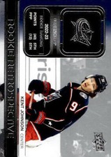 2023 Upper Deck Series 1 Hockey Kent Johnson #RR-10    Rookie Retrospective