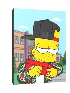 nike bart simpson