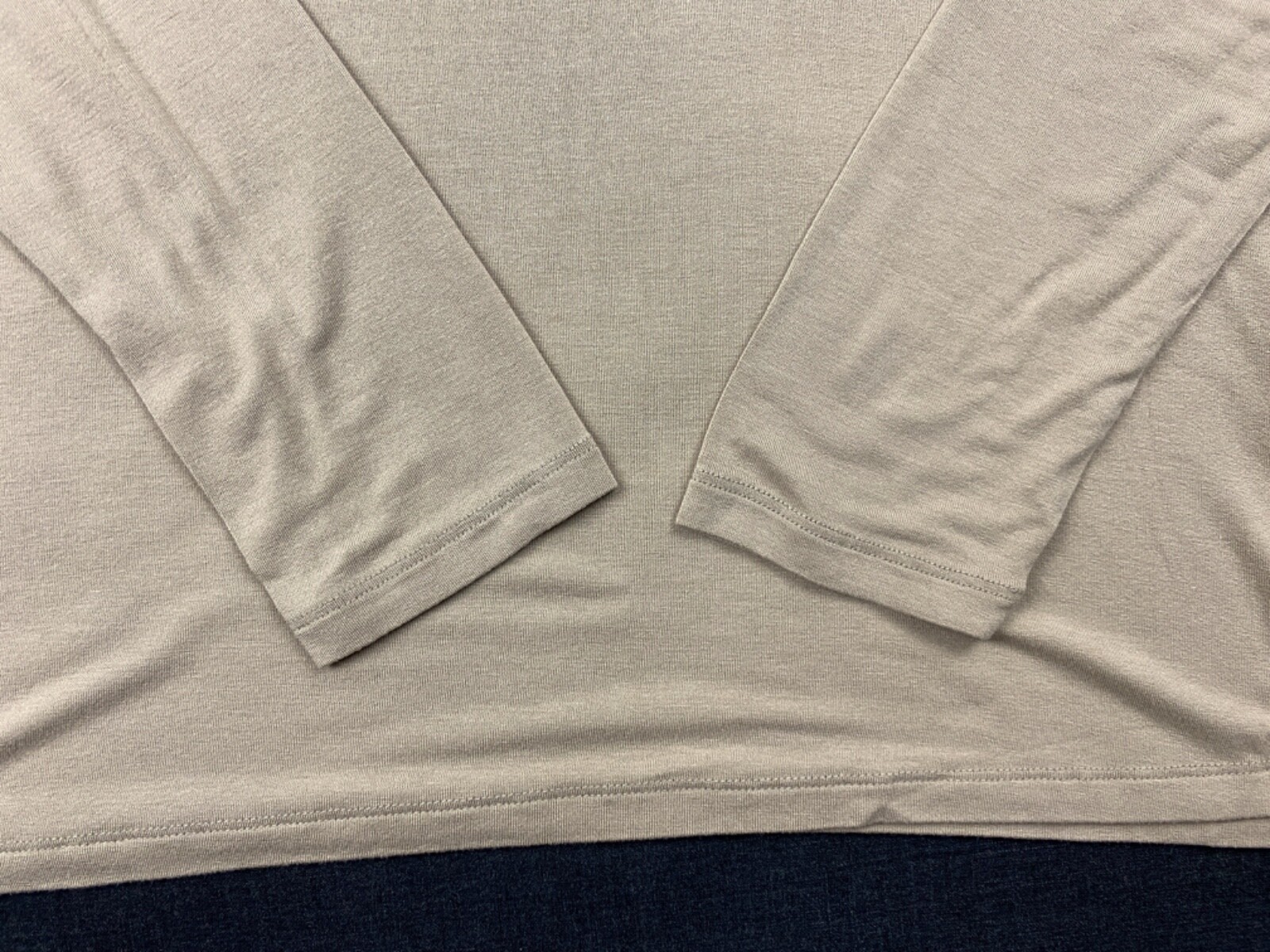 WEEKEND MAX MARA Long Sleeve Basic Top Blouse Bei… - image 7