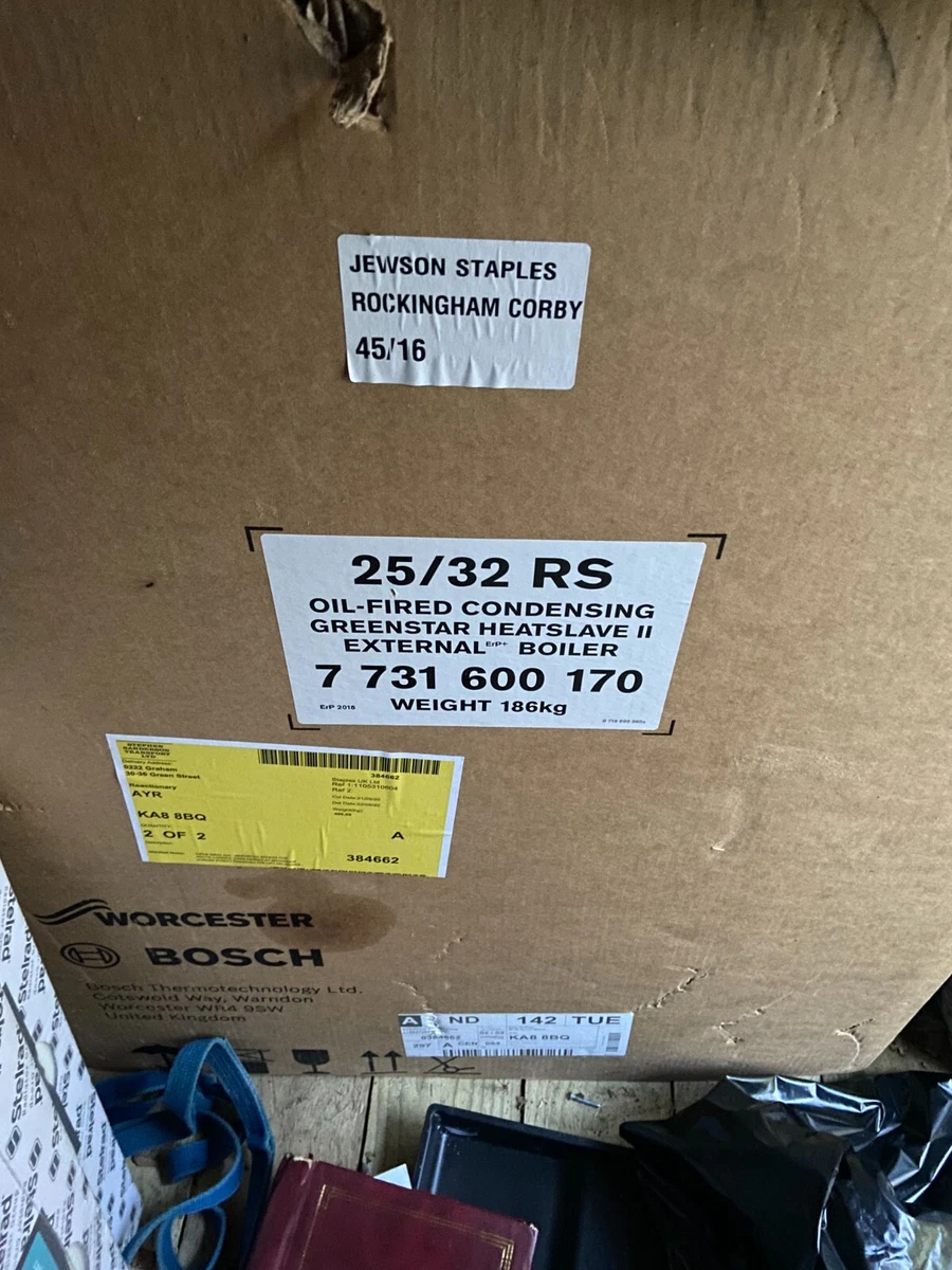 Worcerster Bosch 25/32 RS Greenstar Heatslave II External Boiler | eBay