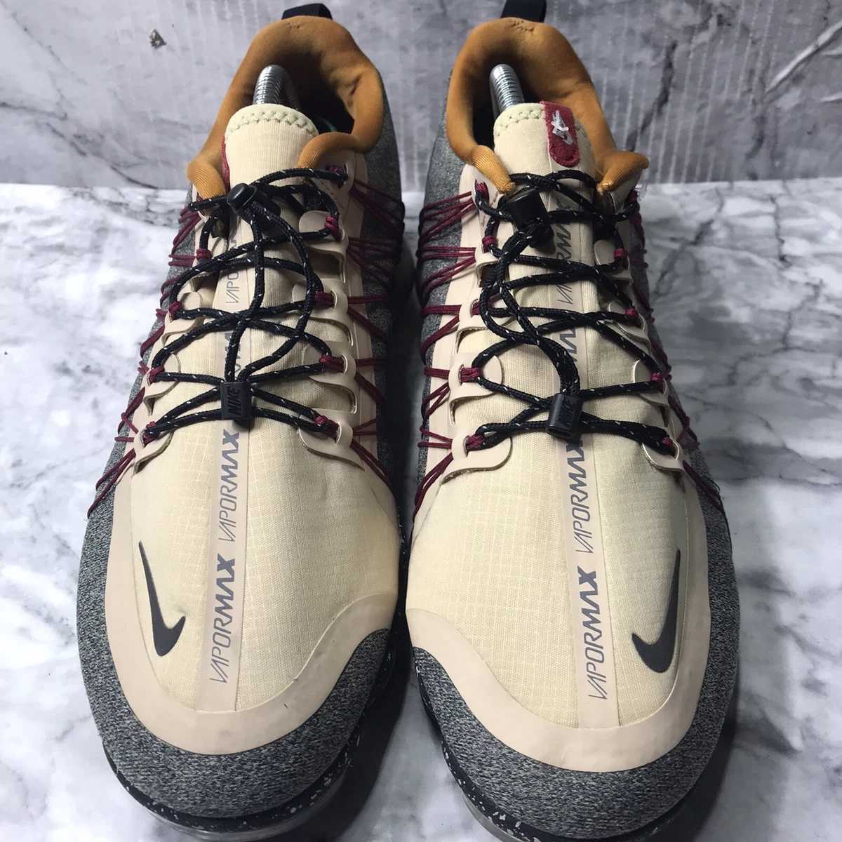 Nike Air Vapormax Run Utility Desert Ore Reflect Silver Men s Uk9