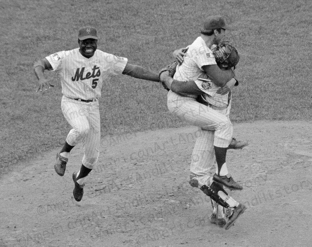 1969 Mets win World Series Jerry Koosman NY Mets New York Photo Print Poster