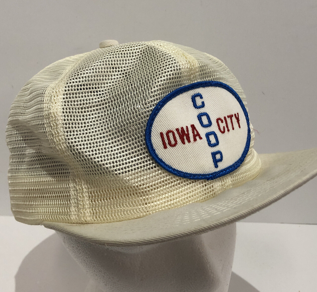 Vintage Iowa City Farmers Coop COOP Mesh Snapback Tr… Gem