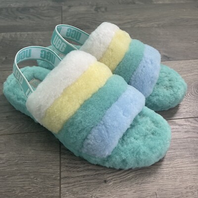 UGG Fluff Yeah Women's Pool Multi Slide Slippers