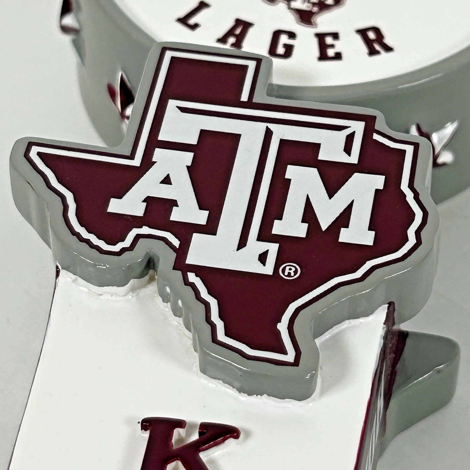 12th Man Lager Karbach Brewing Beer tap handle Texas A&M University Aggies NIB