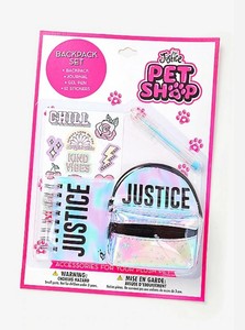 justice pet shop backpack