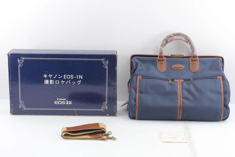 ✨Sin usar✨ Bolsa para cámara Canon EOS 1N azul marino H:33 cm W:43 cm D:20 cm 1,8 kg de JAPÓN Foto 2 de 4