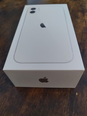 Sturdy 64GB White Apple iPhone 11 Empty Box Only 2019 No