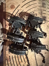 6 MB 650 Traps (5 Rubber Padded Jaws and 1 Laminated Offset) for Trapping