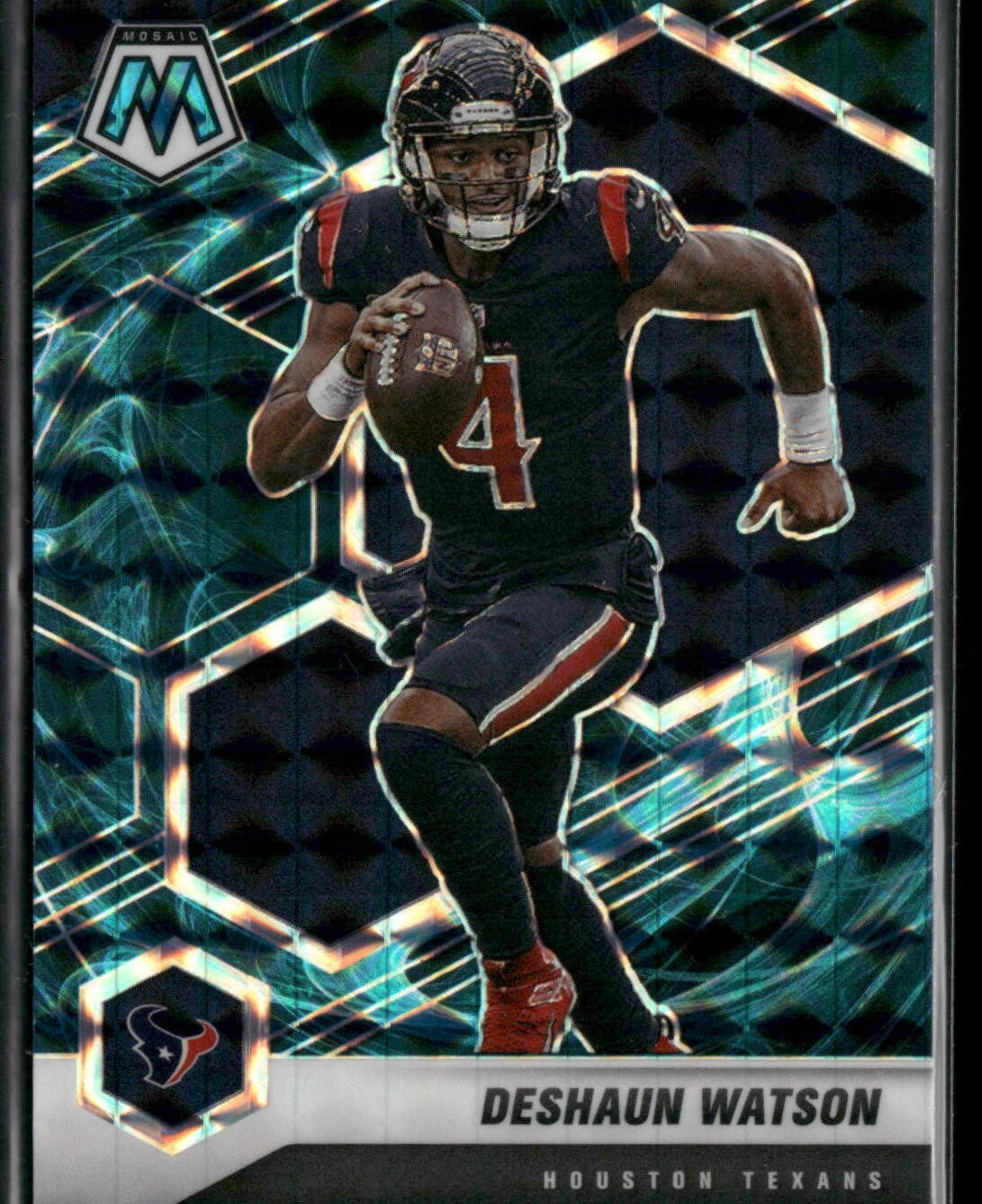 2021 Mosaic DESHAUN WATSON Genesis Prizm Case Hit #85 BROWNS TEXANS L931