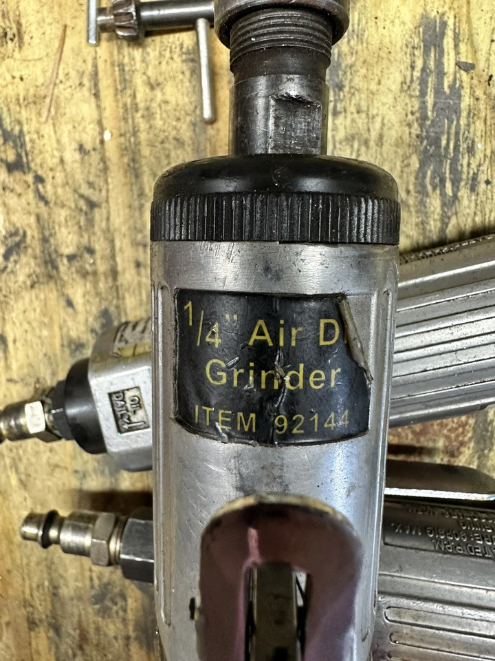 "Amoladora de troqueles neumática central de 1,4"" no funciona" Foto 4 de 4