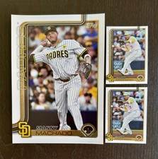 2025 Topps Series 1 Manny Machado Super Box Exclusive Oversized* SP 215 + 2 Base
