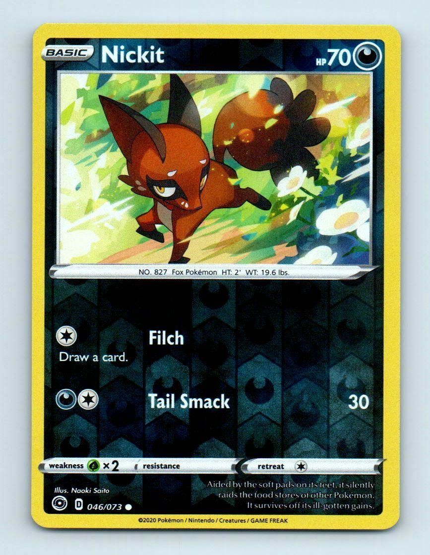 Nickit Reverse Holofoil - Champion's Path- 46/73 NM