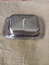 Stainless Steel Butter Dish with Lid