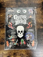 Guitar Hero Activision Promo Sticker Sheet Skull 8 Ball Alien Redoctane New