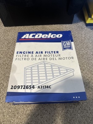 NEW ACDelco Engine Air Filter A3174C Chevrolet Malibu Impala 2.5L 2013-2019