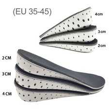 Height Increase Insoles, Memory Foam Heel Lifts, Breathable Shoe Pads, Unisex