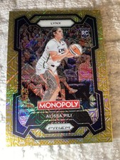 2024 Panini Prizm Monopoly WNBA Millionaire Gold Mojo /500 Alissa Pili #72 RC