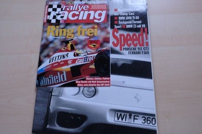 1) Rallye Racing 10/1999 - BMW 1800 TI-SA mit 160PS  - Opel Astra G Kitcar mit 2