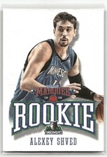 Alexey Shved 2012-13 Panini Marquee #396 RC Minnesota Timberwolves