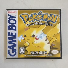 Nintendo Game Boy Pokemon Yellow Version Special Pikachu Edition Case/Box Only