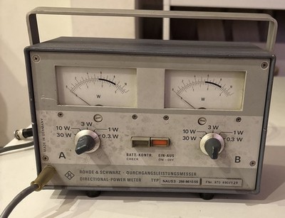 Rohde & Schwarz mobiler Durchgangsleistungsmesser NAUS3 25-1000 MHz